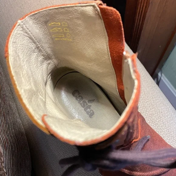 Sundance | Casta Rasta Boots in Rustic Brown Suede, Sz 39 ♥ EUC - Picture 5 of 8